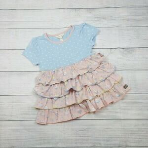 6 Matilda Jane Piece Of Cake Ruffled Top